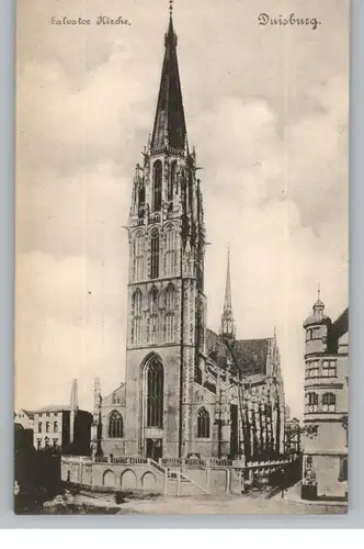 4100 DUISBURG, Salvator - Kirche, ca. 1905
