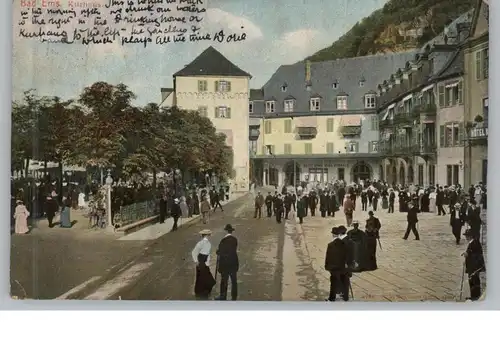 5427 BAD EMS, Kurhaus, belebte Szene