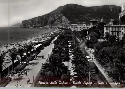I 17024 FINALE LIGURE, Viali e spiaggia