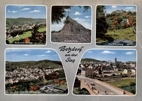 5240 BETZDORF, Mehrbild - AK