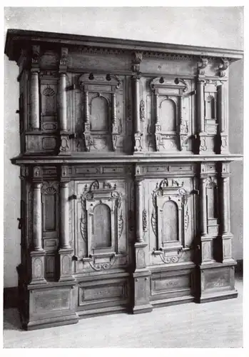 A 6900 BREGENZ, Vorarlberger Landesmuseum, Fassadenschrank Kloster Mehrerau, 17. Jh.
