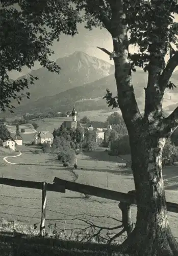 8233 ANGER - HÖGLWÖRTH, Blick über den Ort mitHochstaufen, 1958