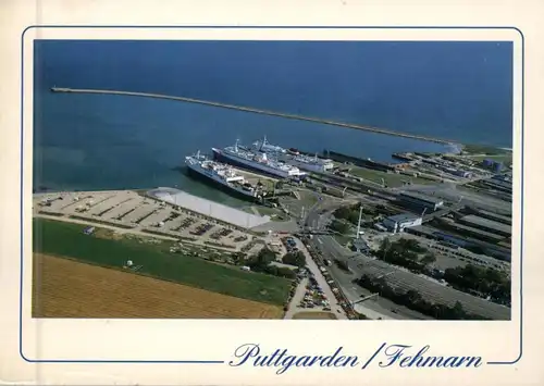 FÄHREN / Ferries, Fährhafen Puttgarden, Schiffspost FS Karl Carstens