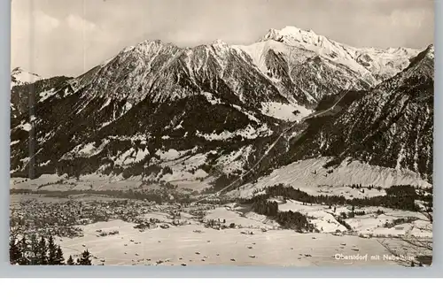 WINTERSPORT - Skispringen, Werbestempel Skiflugwoche Oberstdorf 1961
