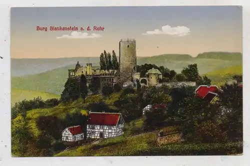 4320 HATTINGEN - BLANKENSTEIN, Burg Blankenstein und Umgebung, Verlag Casper - Bochum