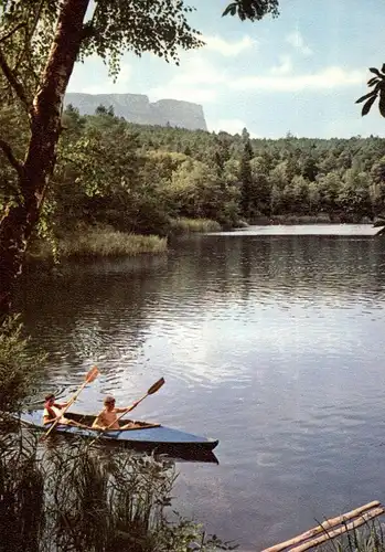 I 39057 EPPAN - MONTIGGL, Montiggler See, Kanusport