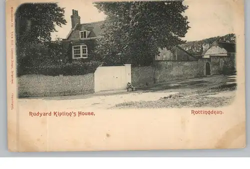 UK - ENGLAND - SUSSEX - BRIGHTON - ROTTINGDEAN, Rudyard Kipling's House, Mezzotint eries