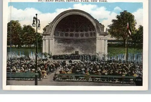 USA - NEW YORK - Central Park, Band Stand