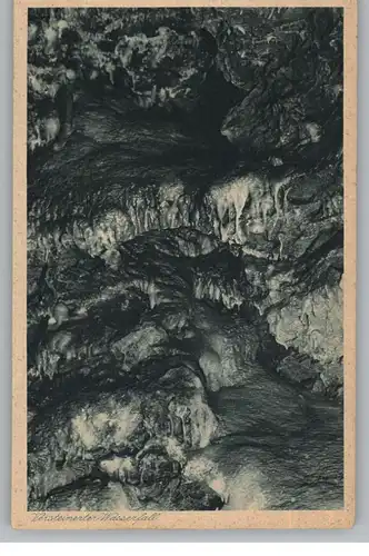 5276 WIEHL, Tropfsteinhöhle, Versteinerter Wasserfall, 30er Jahre