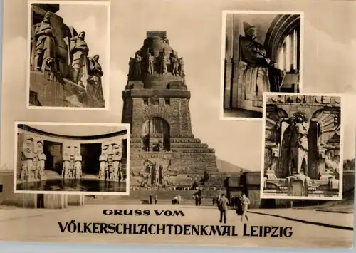 0-7000 LEIPZIG, Völkerschlachtdenkmal, 1965