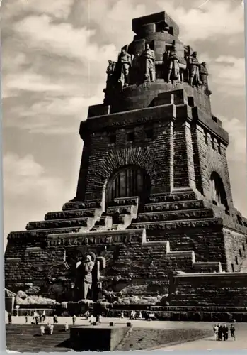 0-7000 LEIPZIG, Völkerschlachtdenkmal, 1958