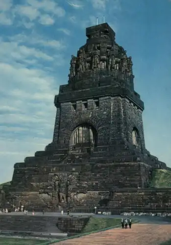 0-7000 LEIPZIG, Völkerschlachtdenkmal, 1966