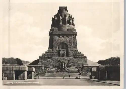0-7000 LEIPZIG, Völkerschlachtdenkmal, 1953
