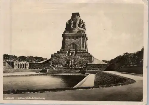0-7000 LEIPZIG, Völkerschlachtdenkmal, 1958