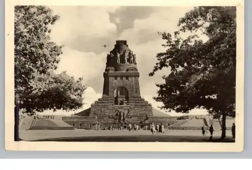 0-7000 LEIPZIG, Völkerschlachtdenkmal, 1953