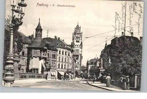 7800 FREIBURG, Schwabentorbrücke, 1911