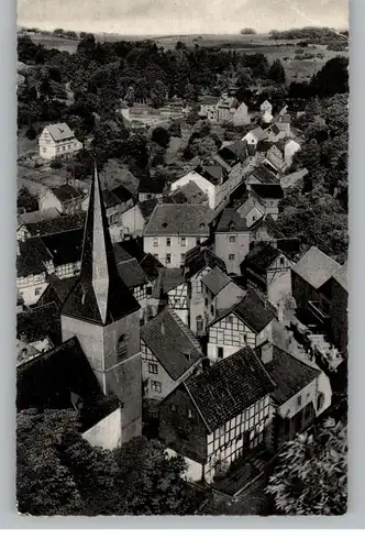 5378 BLANKENHEIM, Blick über den Ort, Landpoststempel "Ahrdorf über Blankenheim", Brfm. fehlt