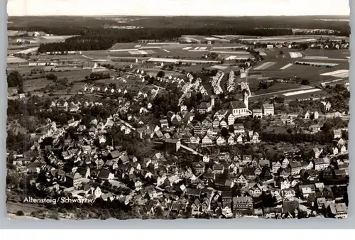 7272 ALTENSTEIG, Luftaufnahme 1963