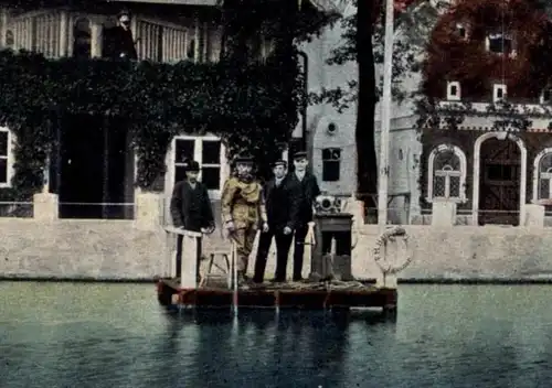 BERUFE - HELMTAUCHER / Helmet Diver / Plongeur Casque / Helm Duiker, Hamburg-Blankenese, Falkenthal, 1912