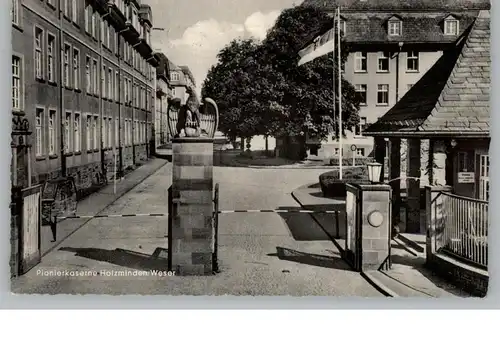 4755 HOLZWICKEDE, Pionier - Kaserne, Eingangstor, 1957