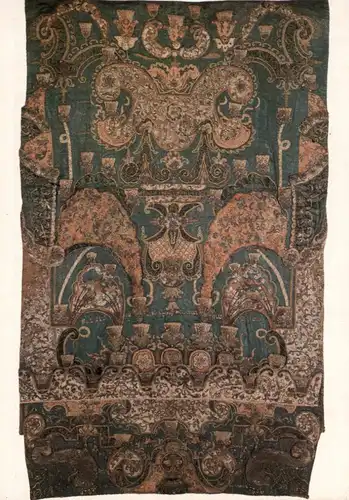 5000  KÖLN, JUDAICA, Tora-Vorhang, 1781 aus der Synagoge Köln-Deutz, Kölnisches Stadtmuseum