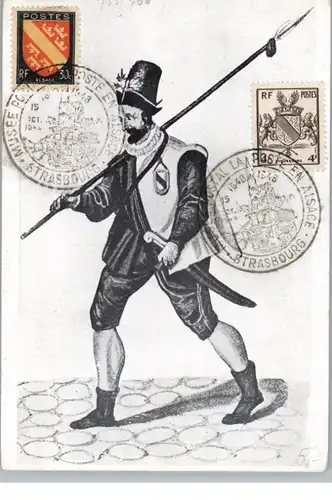 POST - Briefzusteller Strassburg um 1596
