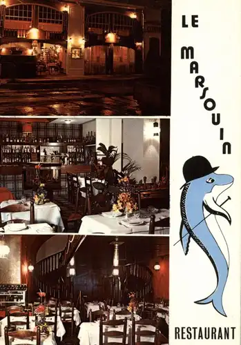 F 06000 NICE, Restaurant LE MARSOUIN,