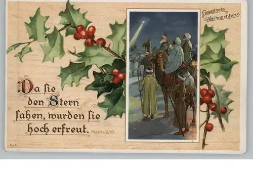 WEIHNACHTEN / CHRISTMAS, Heilige Drei Könige, 1918