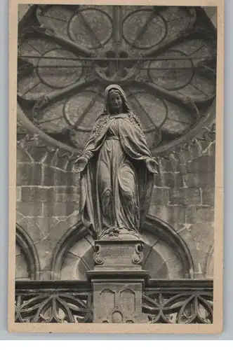 7800 FREIBURG, Münster, Madonna in der Renaissance-Vorhalle