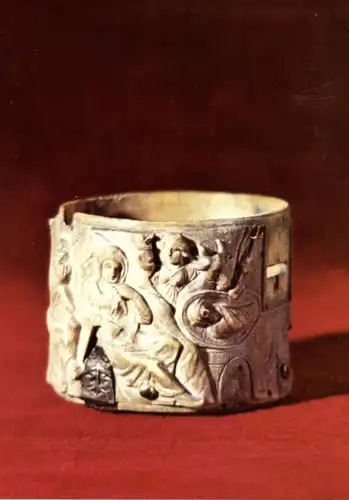 4300 ESSEN - WERDEN, St. Ludgerus Kirche, Spätantike Elfenbeinpyxis