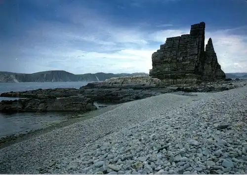 NORGE - FINNKIRKA, Stempel Hammerfest / Nordkap, Schiffspost MS FINNMARKEN