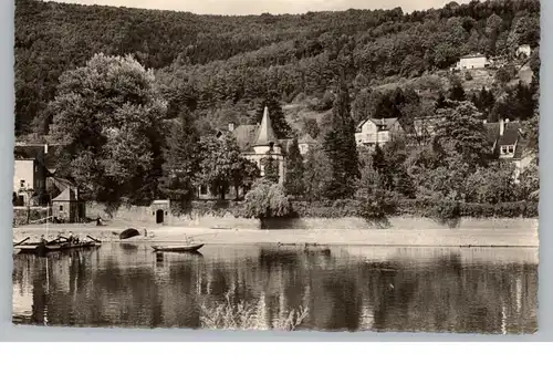 6918 NECKARSTEINACH, Pension Neckarschlößchen, Ende 50er Jahre