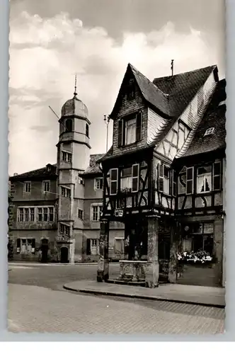 6508 ALZEY, Deutsches Haus, Rathaus, 1954