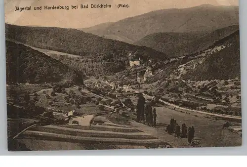 6702 BAD DÜRKHEIM, Jägertal und Hardenburg, Verlag Glaser - Leipzig
