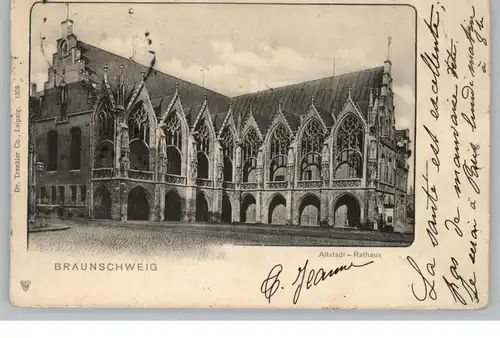 3300 BRAUNSCHWEIG, Rathaus, 1903