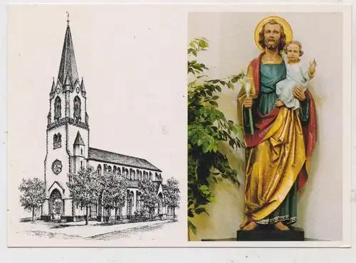 5000 KÖLN - EHRENFELD,  Kath. Pfarrkirche St. Joseph