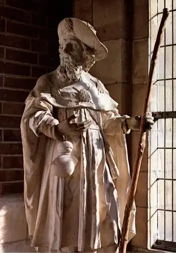 4420 COESFELD, Jacobi Kirche, Pfarrpatron St. Jacobus