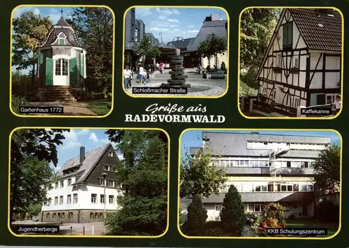 5608 RADEVORMWALD, Mehrbild-AK