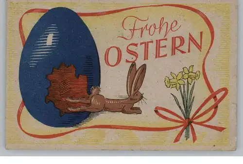 OSTERN - Hase springt aus dem Ei, 1948