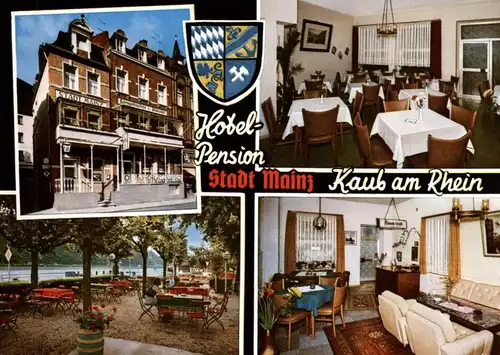 5425 KAUB, Hotel Pension Stadt Mainz