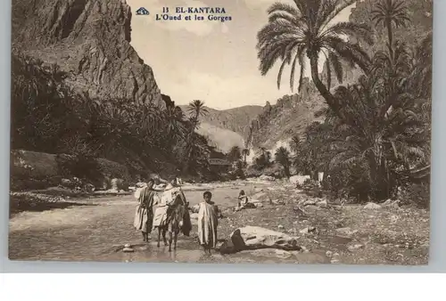 EGYPT - EL QANTARA, L'Oued et les Gorges