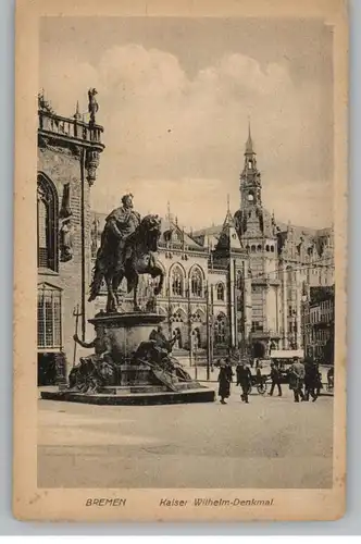 2800 BREMEN, Kaiser - Wilhelm - Denkmal