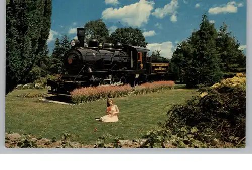 EISENBAHN / Railway, Steam Locomotive, Canada, Crown Zellerbach