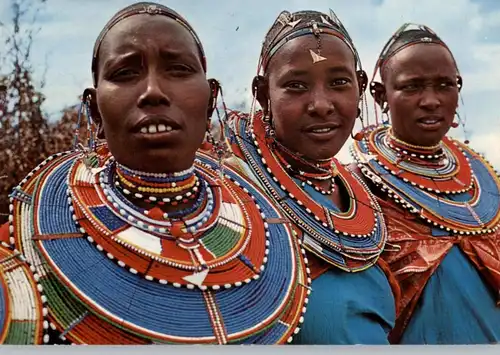 VÖLKERKUNDE / ETHNIC - Kenia, Masai Woman