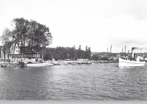 WESTPREUSSEN - TOLKEMIT / TOLKMICKO, Hafenkrug Erlenwäldchen, Dampfer TOLKEMIT, Nachkriegskarte