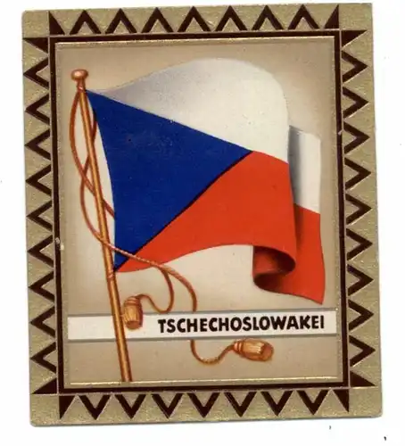 TSCHECHOSLOWAKEI - STAATSWAPPEN, Vignette zur Olympaide 1936