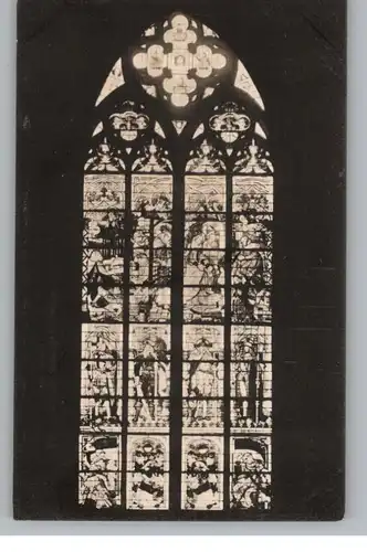 5000  KÖLN, KÖLNER DOM, Fenster im nördlichen Seitenschiff (Geburt Christi), Verlag Trenkler