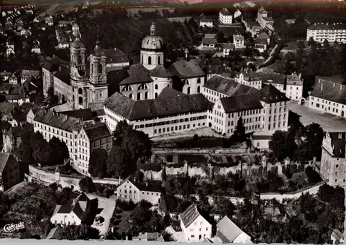 7987 WEINGARTEN, Basilika und Umgebung, Luftaufnahme, 1958