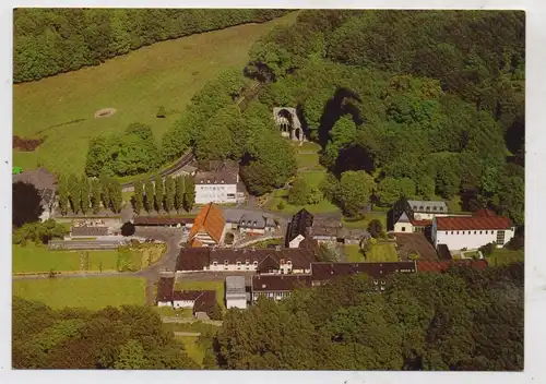 5330 KÖNIGSWINTER - HEISTERBACH, Kloster, Luftaufnahme 1965