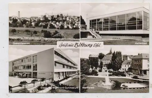 5520 BITBURG, Gymnasium, Hallenbad, Marktplatz...